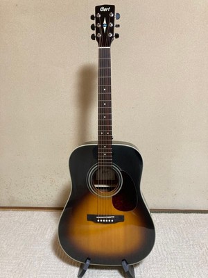 CORT EARTH 70 VB Acoustic Guitar Low String Height Adjusted Colt Top Single