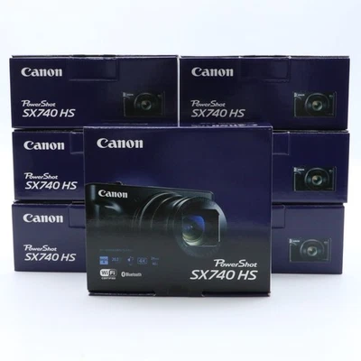 Cámara digital compacta Canon PowerShot SX740 HS plateada [nueva] #8253 - Imagen 1 de 4