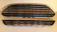 GRILL Kühlergrill + Lüftungsgitter FRONT chrom Für FORD FIESTA 2013-2017 gitter