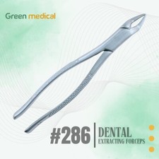 Extracting Forceps Dental Surgical Instruments 286 Stainless Steel German Grade