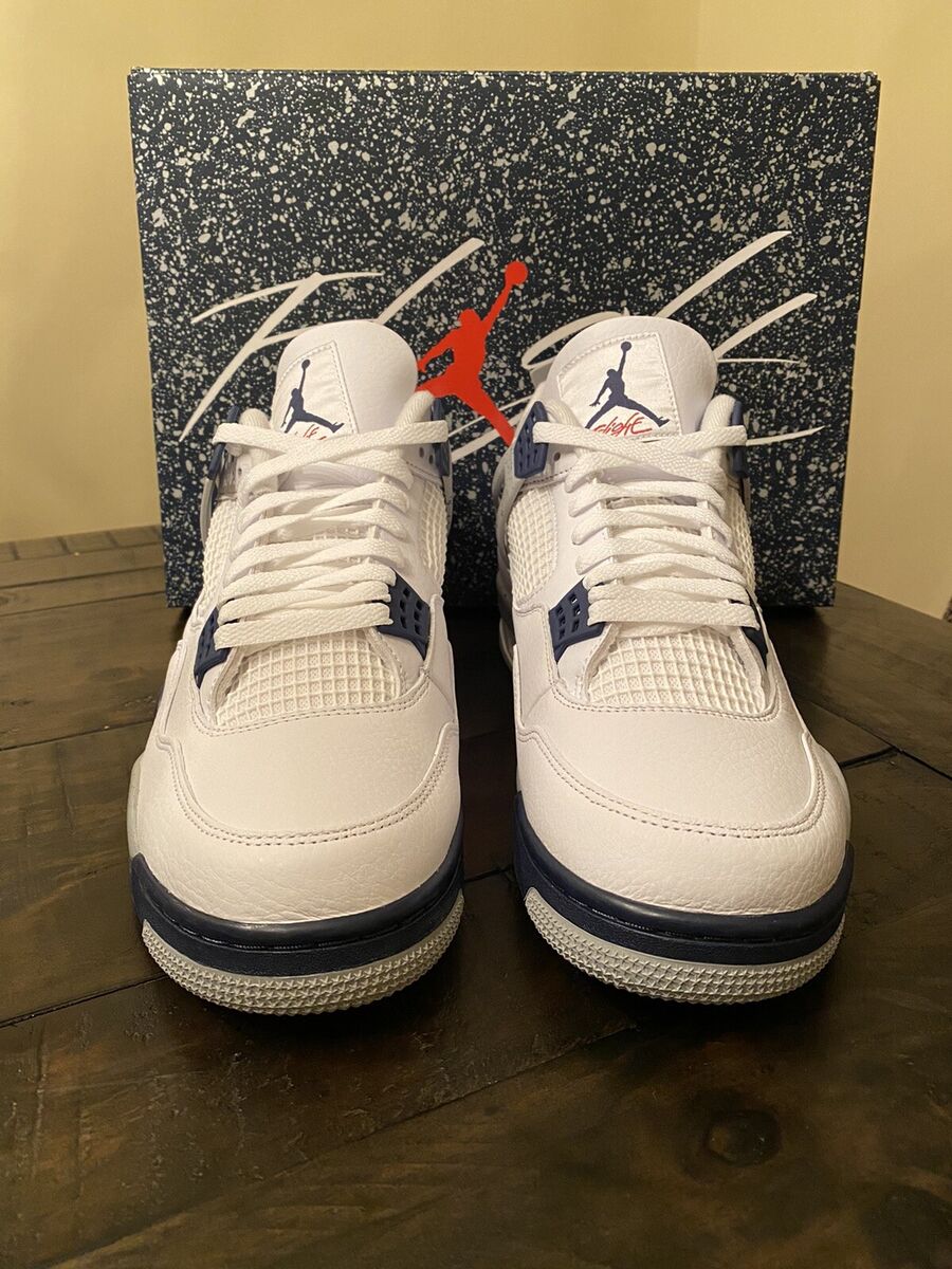 Nike Air Jordan 4 Retro “Midnight” Navy/White (DH6927-140 Nike Air Jordan 4 Retro “Midnight” Navy/White (DH6927-140