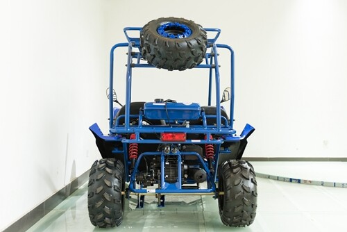 125CC Buggy ATV Sport Quad Dirt Bike 4 Wheel Go kart Semi Auto SAHARA PRO Blue - Picture 8 of 12