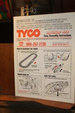 Vintage Tyco Slot Car Racing Instructions Magnum 440