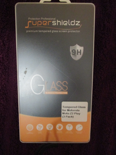 2X Supershieldz Tempered Glass Screen Protector for Motorola Moto Z2 Play - Picture 3 of 3