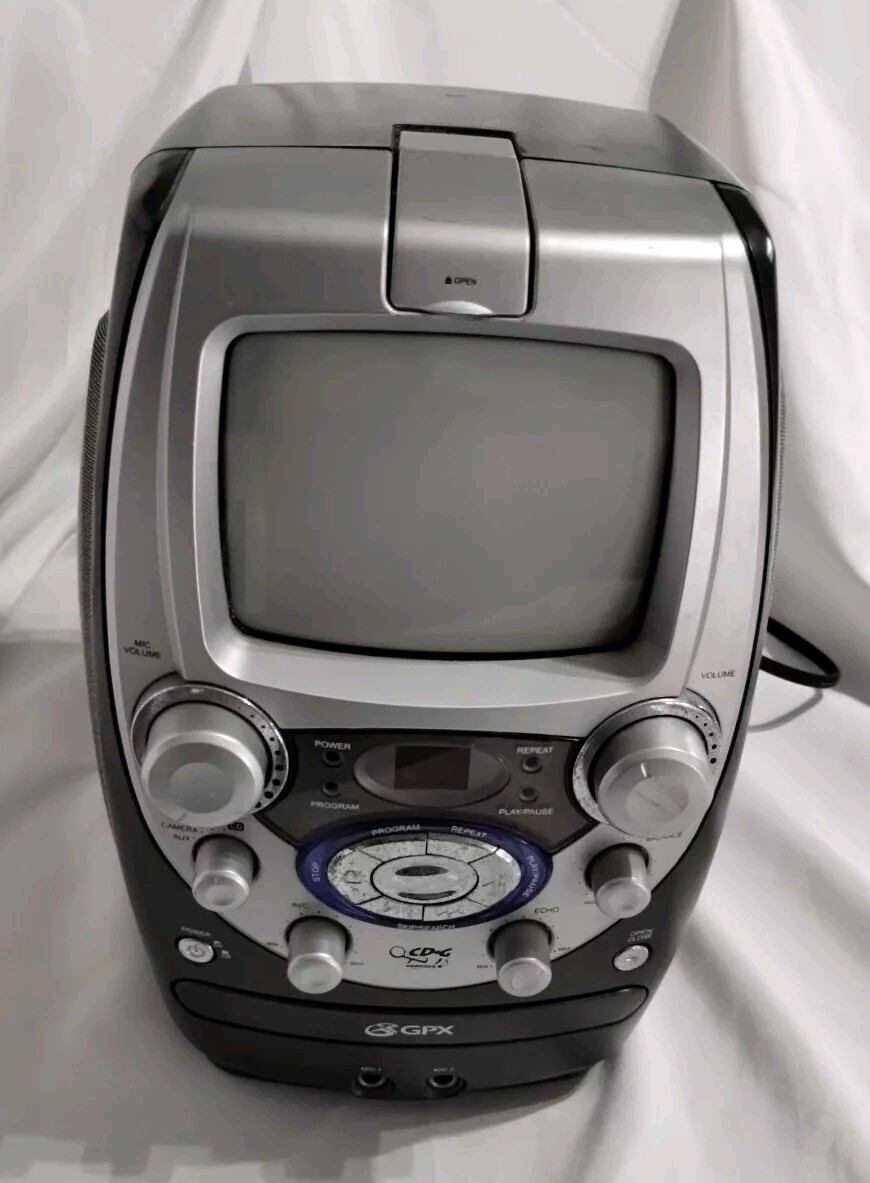 GPX Karaoke Party Machine Model K3805 Wireless AVC, Monitor, PARTS