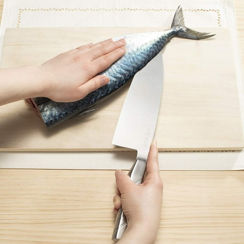 KAI Japan Seki Deba Fish Chef knife 8.27in 210mm ALL stainless 093AK5173 - Picture 5 of 6