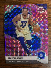 2020-21 Panini Mosaic Basketball Pink Camo Mason Jones RC