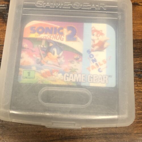 Sonic 2 The Hedgehog Sonic Tails Sega Game Gear Game w/Manual, Clam Shell Tested - Picture 3 of 8