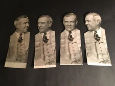 1927 TRIS SPEAKER 4 DIFF POSES FREE AGENT ( VERY RARE) ORIGINAL PRESS PHOTO'S