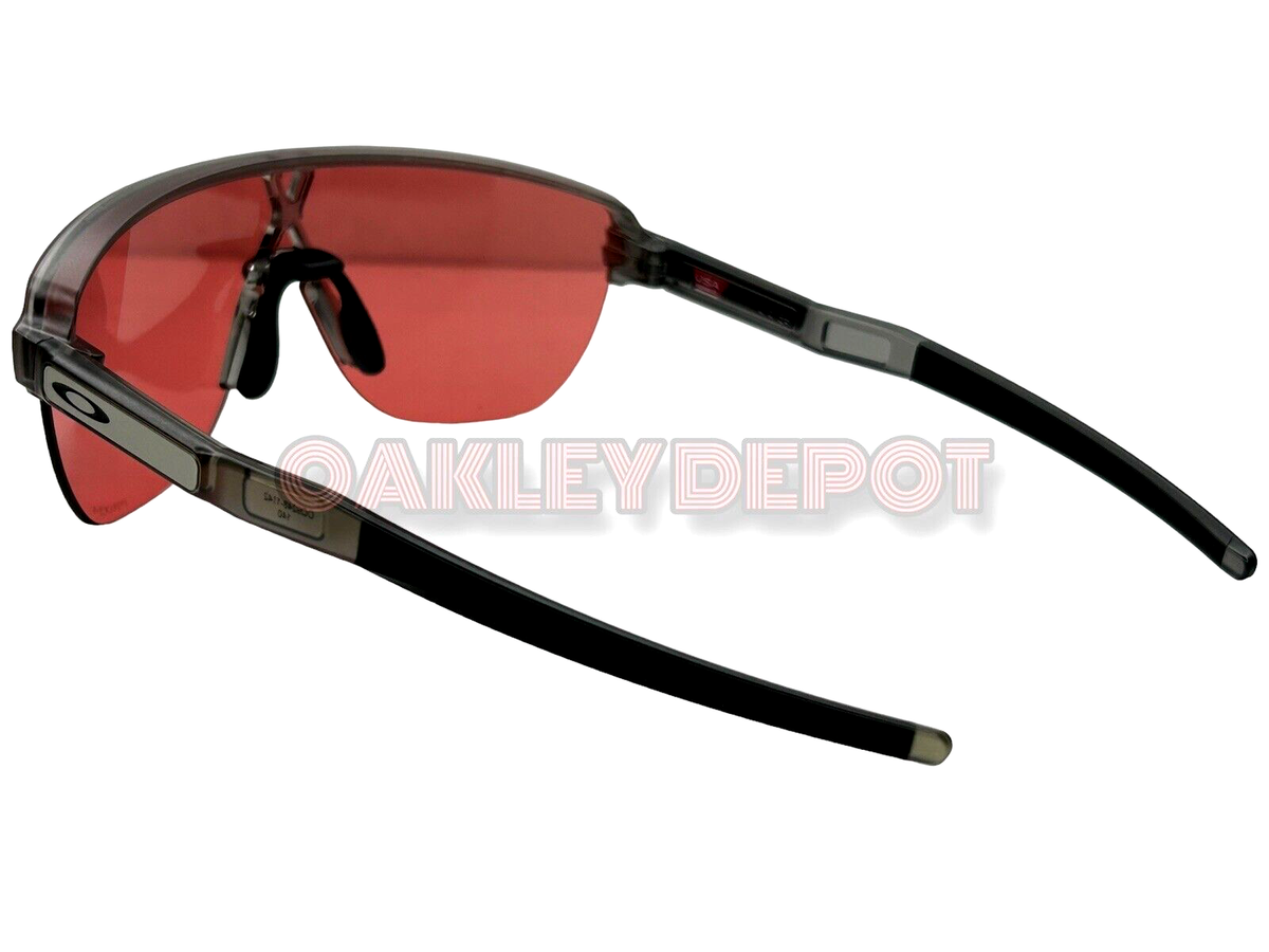 ✓🕶️ OAKLEY CORRIDOR 009248 MATTE GREY INK/PRIZM PEACH