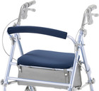 Universal Rollator Walker Seat and Backrest Covers,Removable&Washable Roller Wal