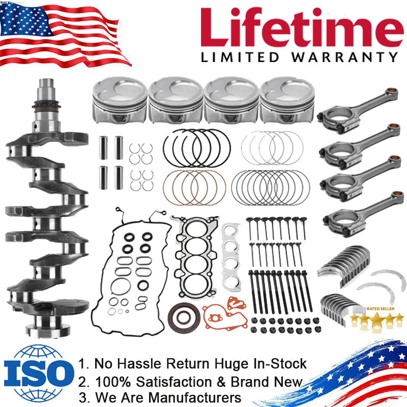 Hyundai Tucson Elantra Kia Soul 2.0L Engine Rebuild Crankshaft Overhaul Kit