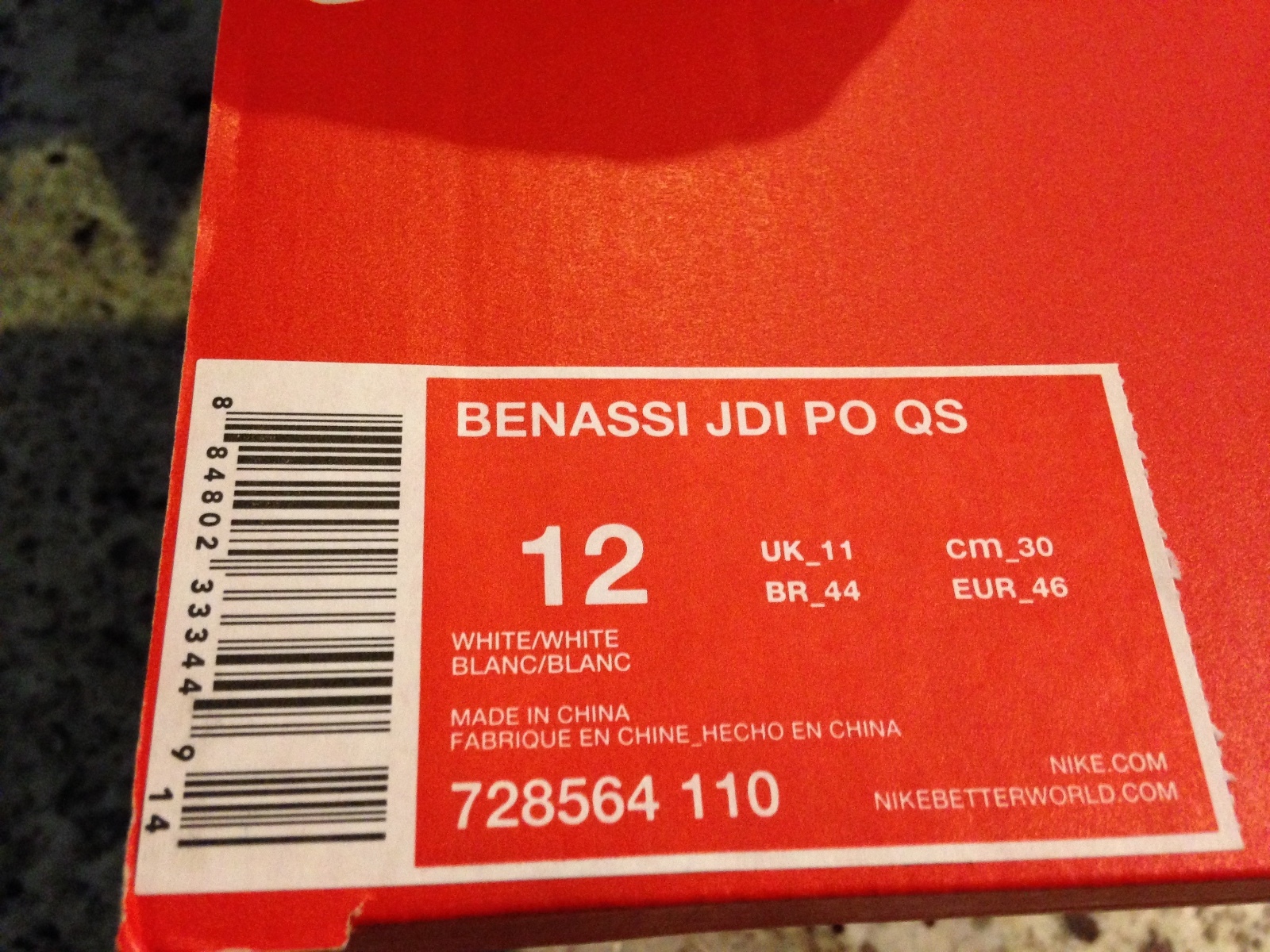 Nike benassi jdi po po po qs slide size 12 869ce5 Nike benassi jdi po po po qs slide size 12 869ce5