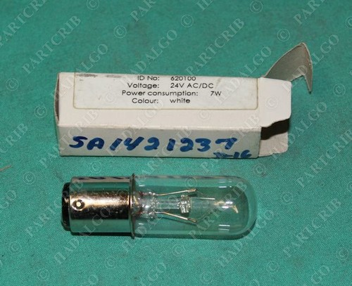 Bombilla de repuesto Pilz, 620100, PITsign 24V AC/DC 7W blanca NUEVA - Imagen 2 de 4