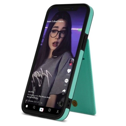 For iPhone 16 15 14 13 12 11 Pro Max 8 Plus Wallet Case Card Holder Stand Cover - Picture 7 of 70