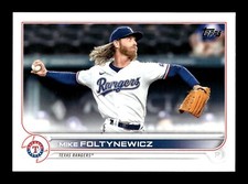 2022 Topps Series 1 Mike Foltynewicz #293 Texas Rangers