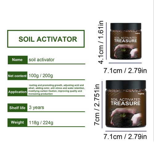 1/2/4Pcs 100g-200g Soil Plant Flower Fertilizer Activation Treasure Activator - Picture 8 of 19