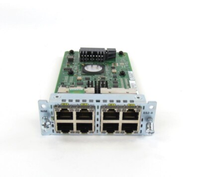 CISCO NIM-ES2-8 8-Port Gigabit Network Interface Module  Ethernet LAN Switch NIM