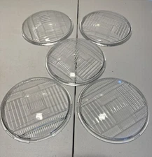 Harley Cycle-Ray Headlamp 6 1/2" Lens Five Pack Knucklehead WL 1935 to 59 Plain