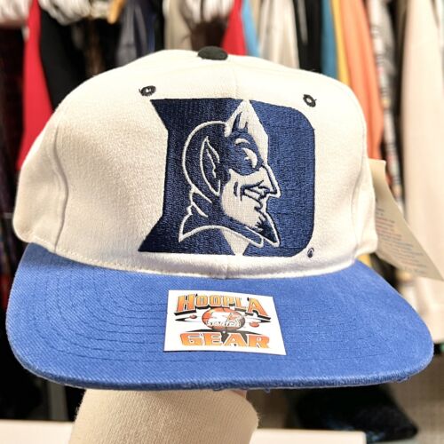 Vintage 90s Starter Cap Duke Blue Devils Snapback Hat Deadstock Hoopla Gear NCAA - Picture 13 of 16