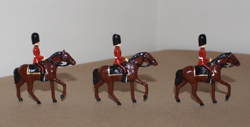 3 Ducal Tradition British Scots Greys Guards Cavalry Mounted Officers on Horse - Picture 7 of 24