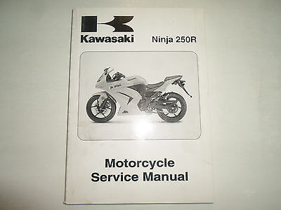 2008 Kawasaki Ninja 250R Service Shop Workshop Repair Manual NEW | eBay