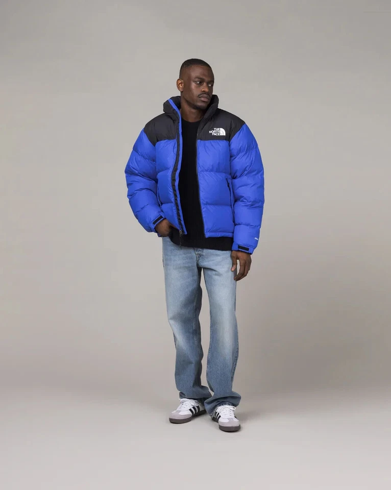 The North Face 1996 Retro Nuptse Jacket Puffer Blue All Sizes BNWT RRP £315 - Image 2 of 4