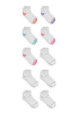 NEW Fruit of The Loom Women's Ankle Ultra Soft Comfort Socks, 10 Pair Pack