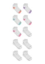 NEW! Fruit of The Loom Women's Ankle Ultra Soft Comfort Socks, 10 Pair Pack