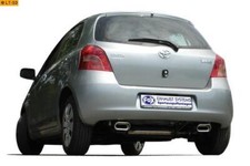 FOX Sportauspuff Duplex Toyota Yaris ab Bj.06 150x70