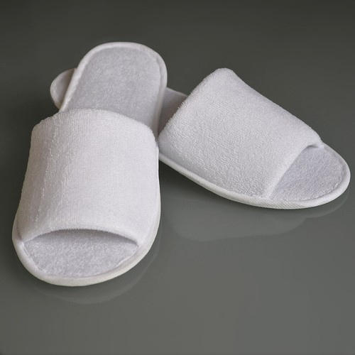 Sowel® Velour Frottee Slipper - 100% Bio-Baumwolle, Hotelslipper Für Damen & Herren Bis Gr. 41