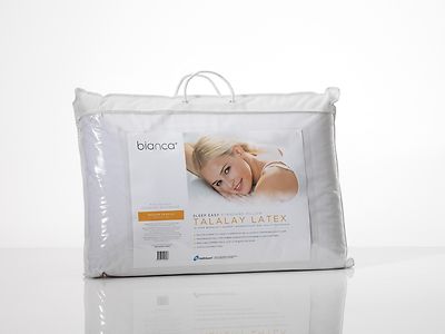 Bianca Sleep Easy Talalay Latex Medium Profile & Medium Feel Pillow 