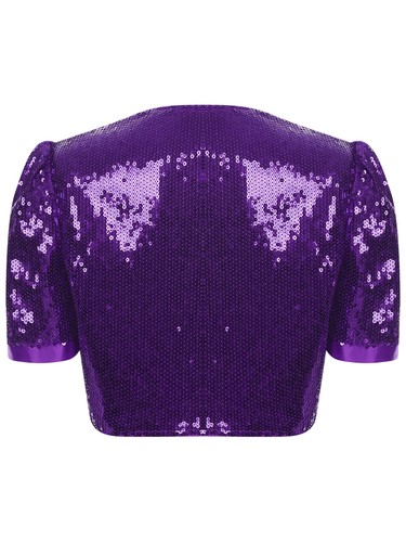 Women Cardigan Wedding Outerwear Party Jacket Evening Costume Cropped Clubwear - Bild 27 von 51