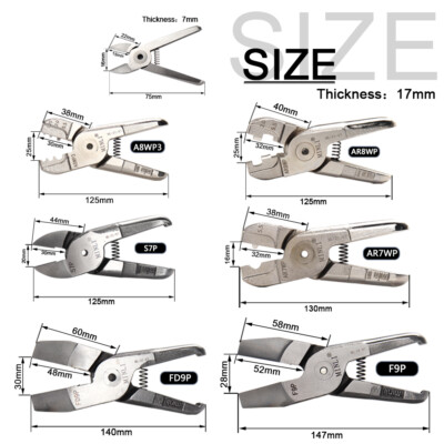 Air Pneumatic Nipper Shear Cutter Head Cutting Tool For Metal Wire Iron Copper