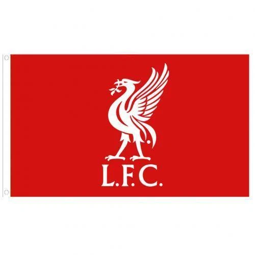 Liverpool FC Official Flag Large (5ft x 3ft) Present Gift With Metal Eyelets NEW