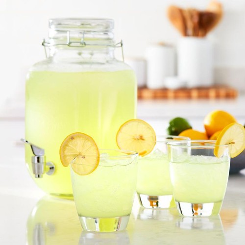 Lemonade Drink Mix Powder 63 oz Makes 26 Quarts Refreshing Summer Beverage New - Picture 3 of 8