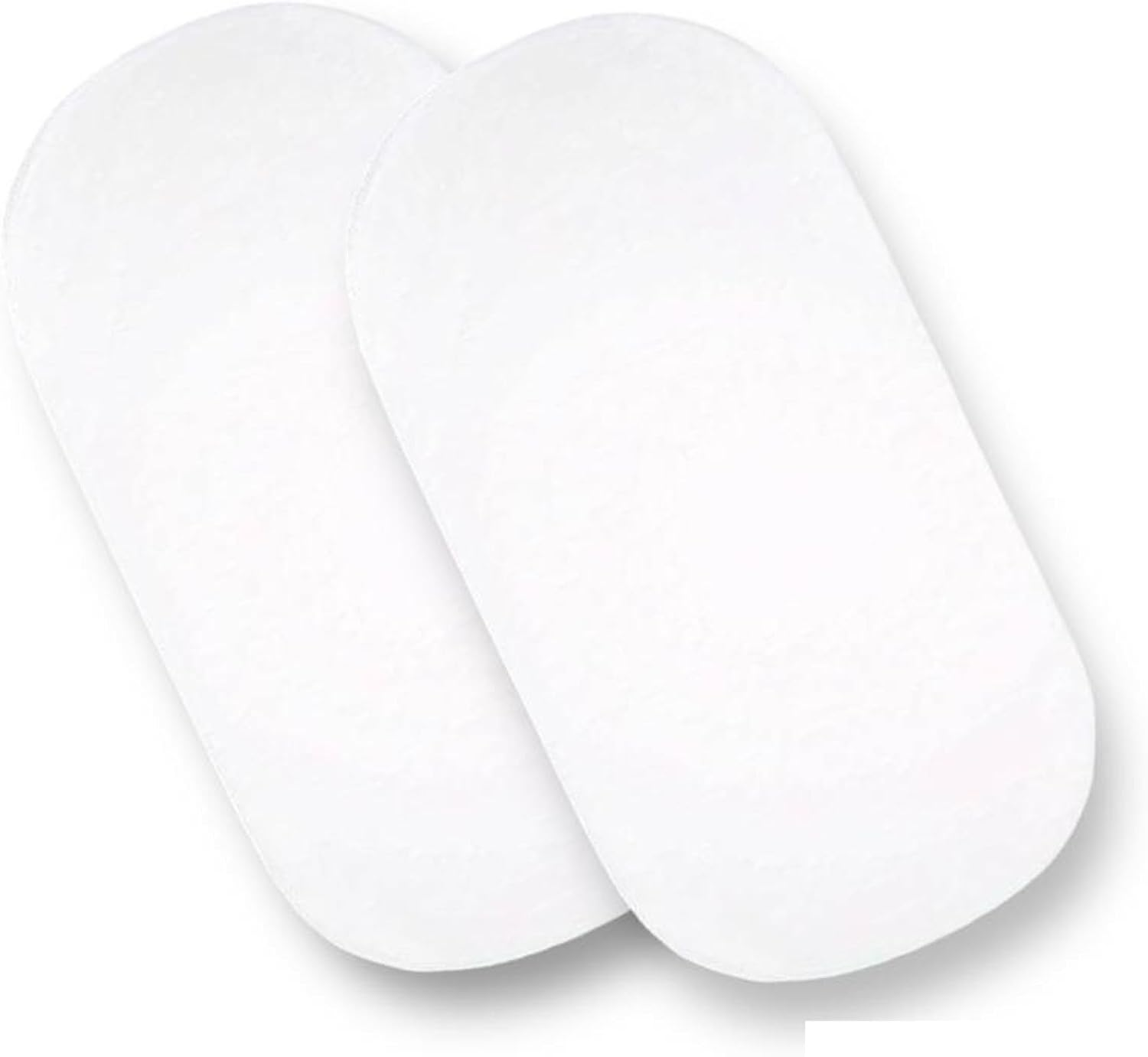 Sasma Home - Pair of 100% Cotton Moses Basket Fitted Sheets - Baby Cradle Sheets