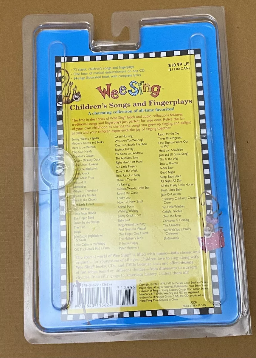 Classic kid songs lyrics booklet with audio