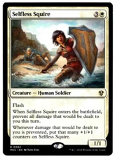 Selfless Squire 0082 Non Foil Rare Murders at Karlov Manor MTG Near Mint