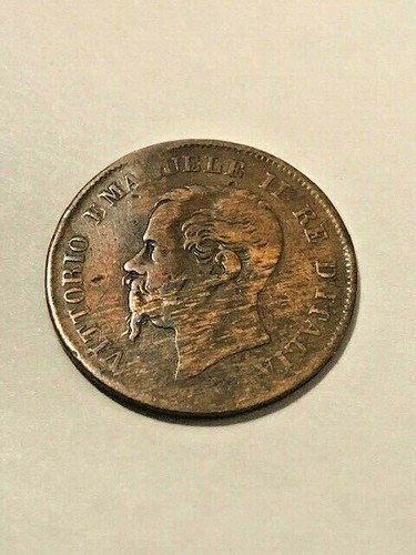 1862-N Italy 5 Centesimi Fine #21157 - Picture 4 of 4