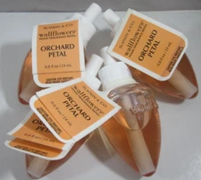 4 Bath & Body Works Wallflower Diffuser Refill Bulb Slatkin Orchard Petal