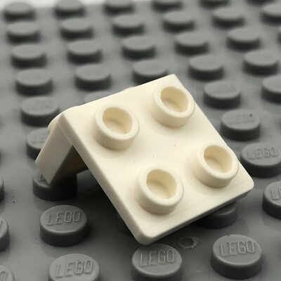 LEGO 99207 White Bracket 1 x 2 - 2 x 2 Inverted (x1)