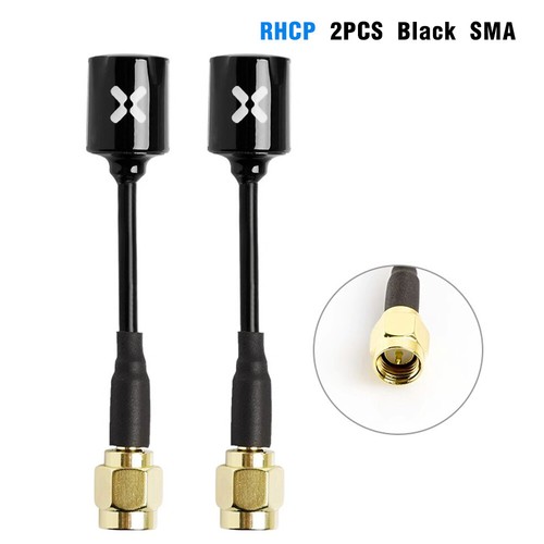 Antena FOXEER FPV Micro Piruleta Ganancia 5.8G 2.5dBi Omni LHCP/RHCP para Drone de radiocontrol - Imagen 29 de 39