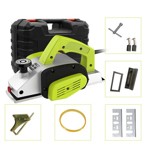220V Multifunction Electric Wood Planer Woodworking Tool Handheld Planer 1000W - Picture 3 of 4