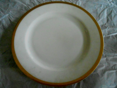 "Antike Bayern Hutschenreuther China Salatteller mit Goldrand 7 3/4" - Bild 3 von 3