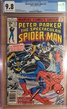 1978 Spectacular Spider-Man 23 CGC 9.8 Moon Knight Cover Cyclone App