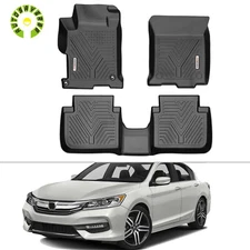 Floor Mats for 2013-2017 Honda Accord Sedan All Season TPE Car Protection Liners
