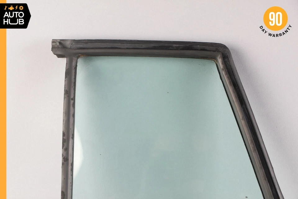 79-85 Mercede W123 300TD Vagón Lado del Conductor Izquierdo Cuarto Ventana Vidrio Fabricante de Equipo Original Foto 2 de 4