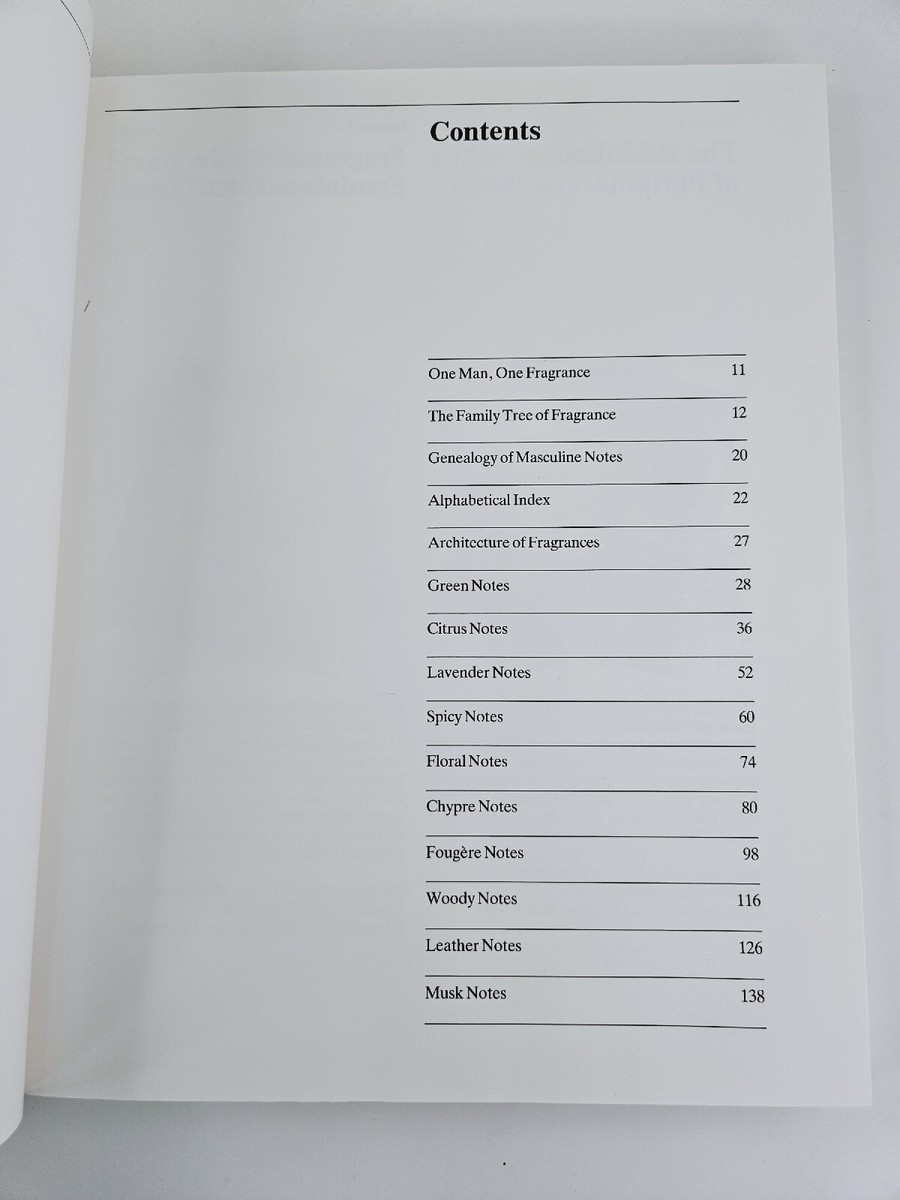 The H&R Book Fragrance Guide Masculine Notes - Johnson London 1985