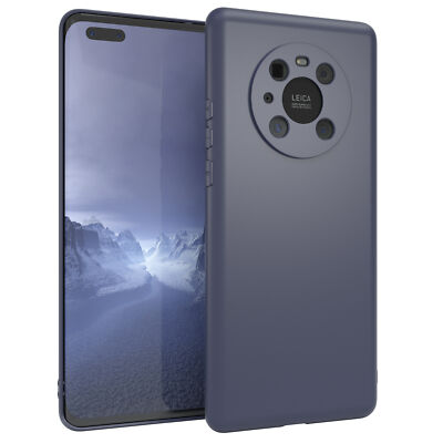 Für Huawei Mate 40 Pro Schutzhülle TPU Backcover Tasche Slim Etui Soft Matt Blau
